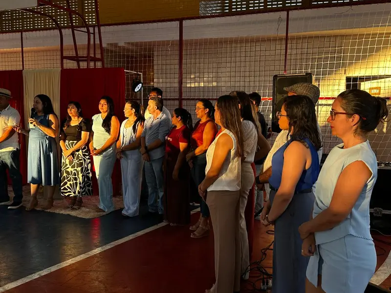 Prefeito assina obras de calçamento e nova sede da Educação em Pau D’arco