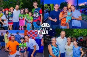 Prefeito de José de Freitas autoriza construção de pista de caminhada (Foto: Reprodução)