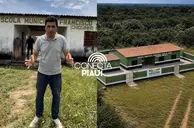 Prefeito Dr. Wilton Coutinho anuncia melhorias em escola rural