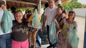 Prefeito mantém tradição e distribui peixes na Semana Santa em Pau D’Arco (Foto: Reprodução)