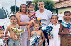 Prefeitura de Alto Longá distribui 400 ovos para crianças das comunidades