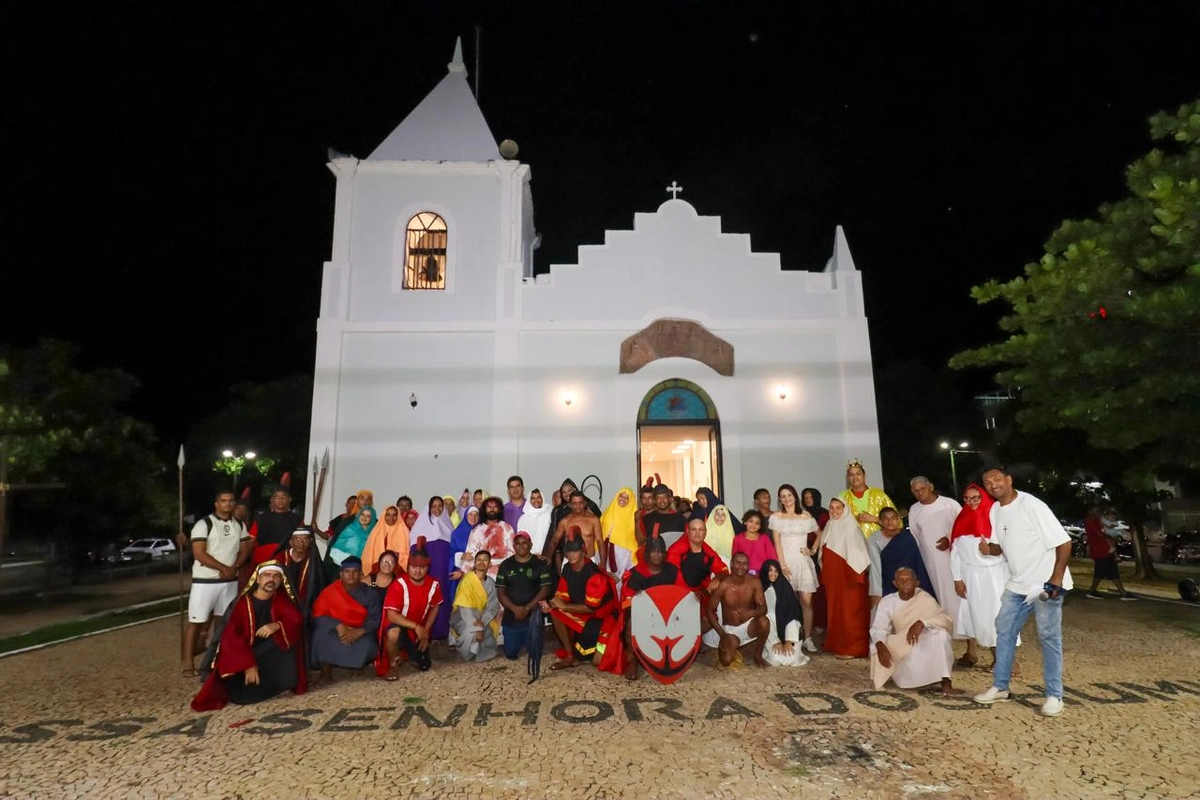 Prefeitura de Alto Longá realiza emocionante Via Sacra na Quinta-feira Santa