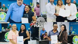 Prefeitura de Manoel Emídio entrega registros de imóveis a moradores do Pôr do Sol (Foto: Reprodução)