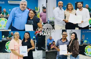 Prefeitura de Manoel Emídio entrega registros de imóveis a moradores do Pôr do Sol (Foto: Reprodução)