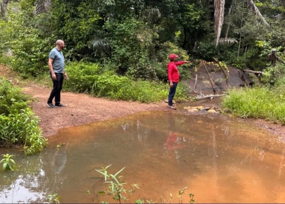 Prefeitura de Morro do Chapéu realiza visita para obra em passagem molhada