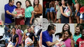 Prefeitura de Parnarama entrega mais de 2 mil cestas básicas a famílias (Foto: Reprodução)