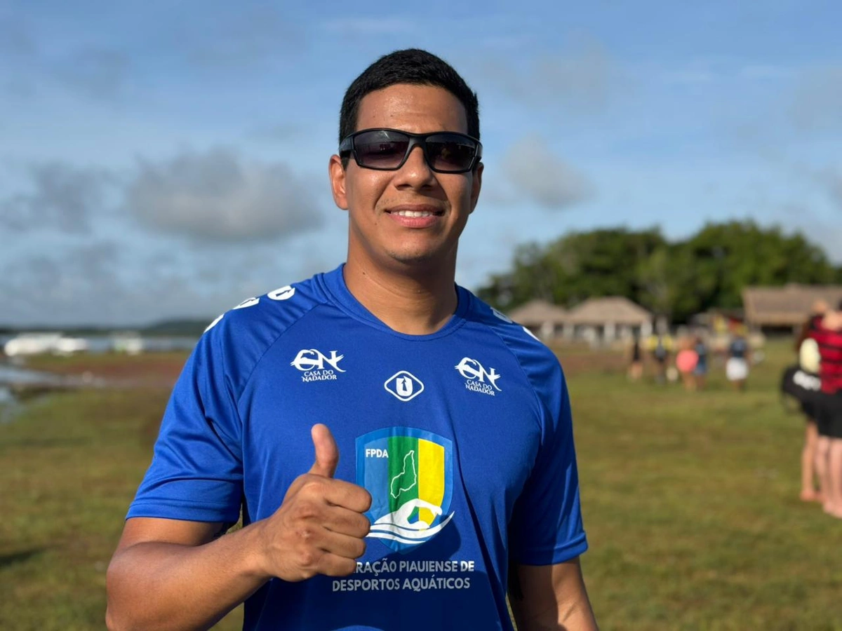 Presidente da Federação Piauiense de Desportos Aquáticos, Gabriel Mendes