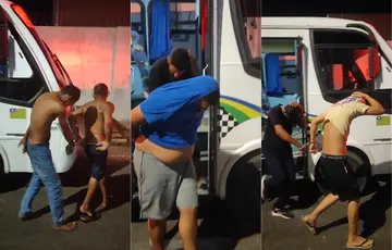 Presos pelo Denarc no Maranhão chegam na Central de Flagrantes de Teresina