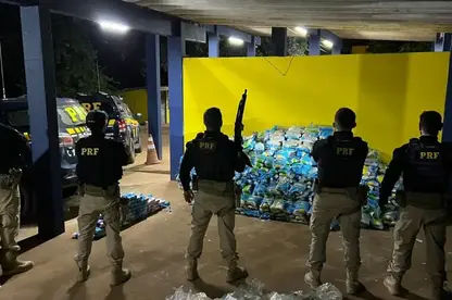 PRF apreende 1,4 tonelada de drogas dentro de carga metálica na BR-316, em Picos