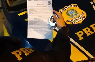 PRF prende foragido com mandado em aberto por roubo na zona Sul de Teresina (Foto: Divulgação/PRF)