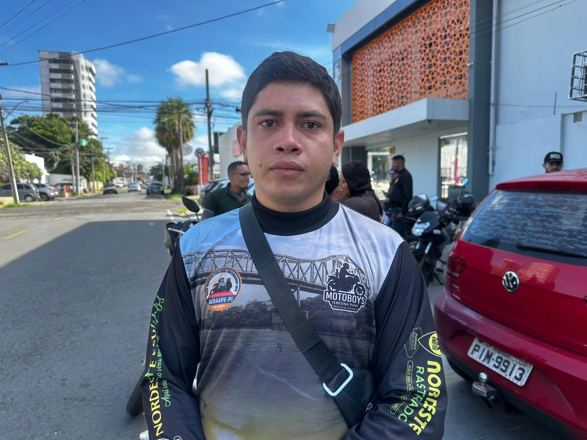 'Projeto pode reduzir renda', dizem motoristas por aplicativo em ato em Teresina