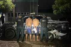 Quatro adolescentes são apreendidos com drogas após tentativa de fuga em Piripiri