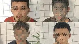 Quatro suspeitos de invadir casa e executar mulher são presos em Luís Correia (Foto: Reprodução/Polícia Civil)