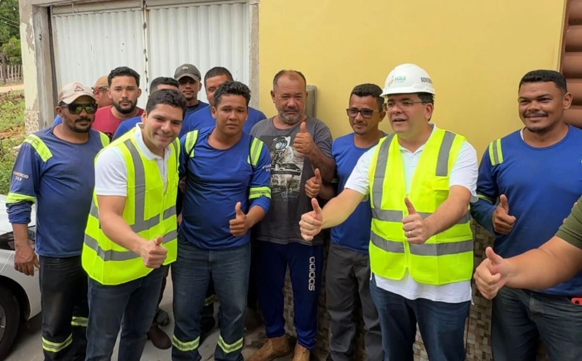 Rafael Fonteles e Léo Sobral inauguram obras de mobilidade nos Carnaubais