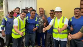 Rafael Fonteles e Léo Sobral inauguram obras de mobilidade nos Carnaubais (Foto: Reprodução)