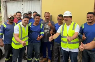 Rafael Fonteles e Léo Sobral inauguram obras de mobilidade nos Carnaubais (Foto: Reprodução)