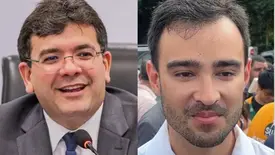 Rafael Fonteles e Vinícius Dias (Foto: Gabriel Paulino/Conecta Piauí)