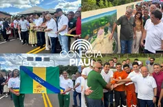 Governador entrega asfalto e anuncia novos investimentos em N. Senhora do Nazaré