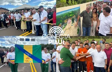 Rafael Fonteles entrega asfalto e anuncia novos investimentos em Nazaré