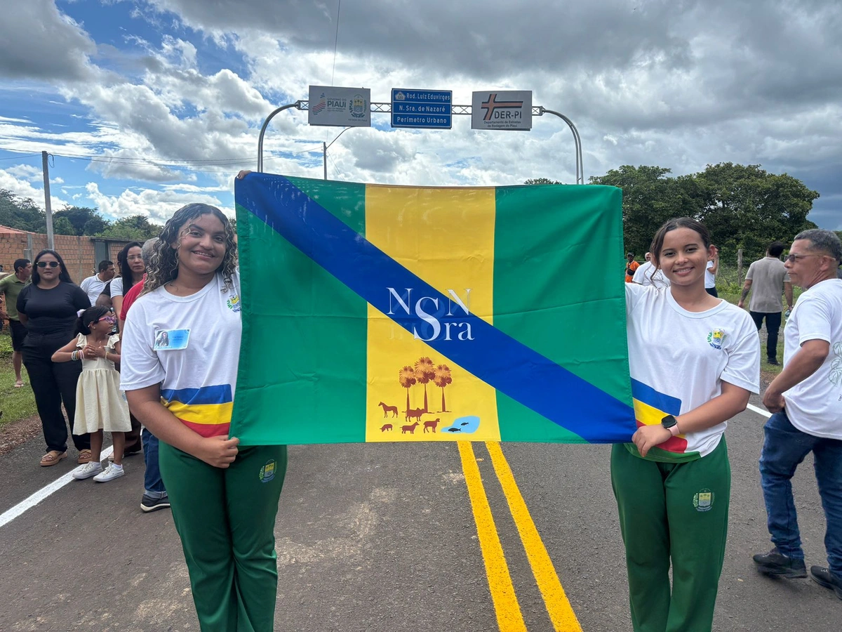 Rafael Fonteles entrega asfalto e anuncia novos investimentos em Nazaré