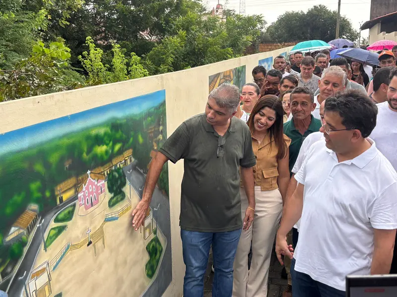 Rafael Fonteles entrega asfalto e anuncia novos investimentos em Nazaré