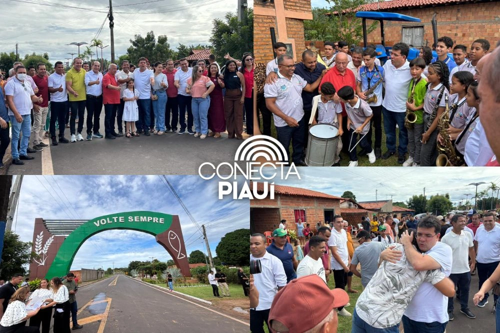 Rafael Fonteles entrega obras e amplia serviços em Campo Largo do Piauí