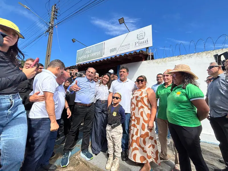 Rafael Fonteles inaugura obras e anuncia investimentos em Capitão de Campos