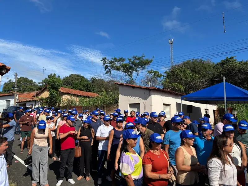 Rafael Fonteles inaugura obras e anuncia investimentos em Capitão de Campos