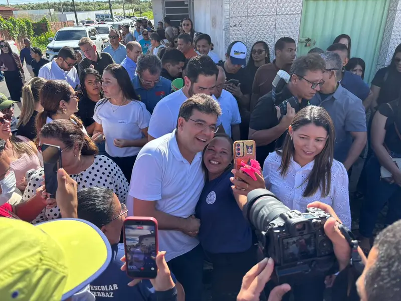 Rafael Fonteles inaugura obras e anuncia investimentos em Capitão de Campos