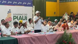 Rafael Fonteles inaugura sala de saúde digital e visita obras em Porto (Foto: Conecta Piauí)