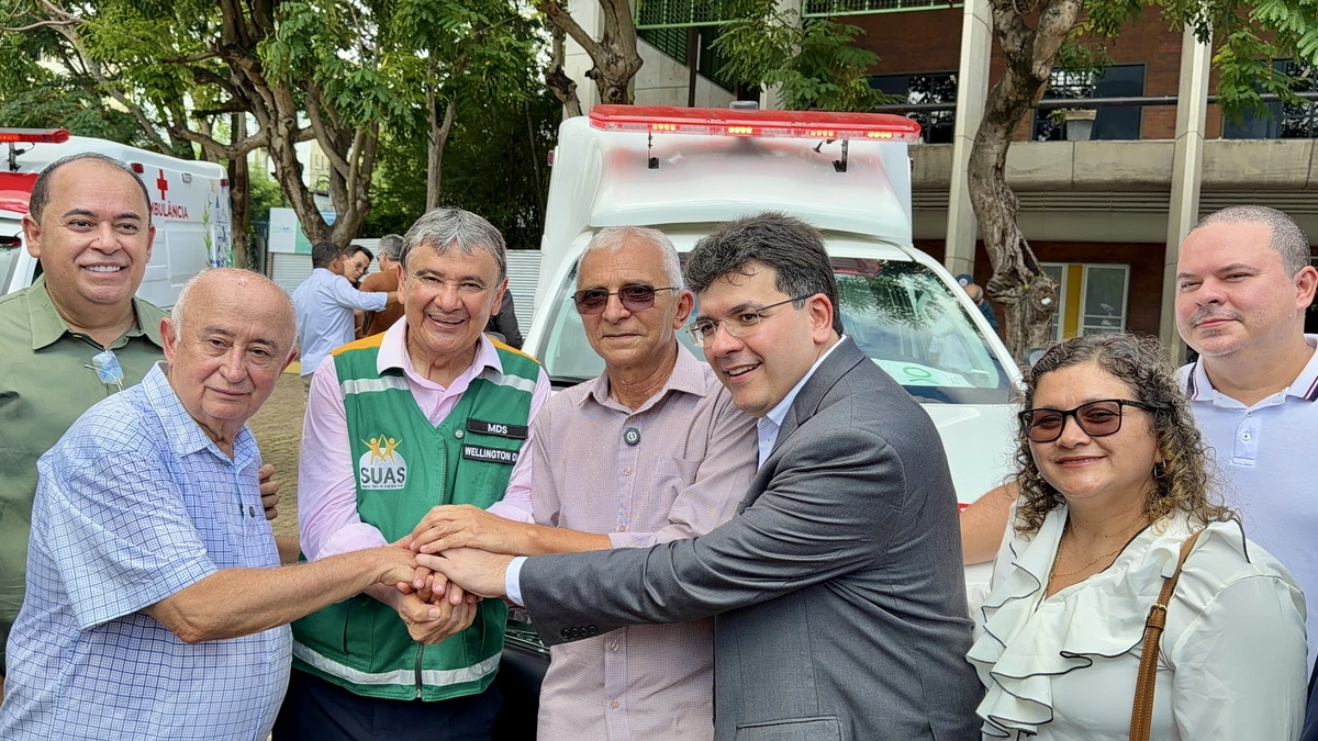 Ribeiro Gonçalves recebe nova ambulância para o Hospital Municipal Arlindo Borges