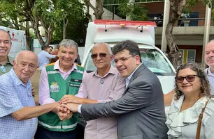 Ribeiro Gonçalves recebe nova ambulância para o Hospital Municipal Arlindo Borges (Foto: Reprodução)