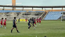 River e Teresina empatam sem gols em jogo truncado pelo Sub-15 (Foto: Conecta Piauí)