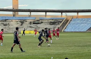 River e Teresina empatam sem gols em jogo truncado pelo Sub-15 (Foto: Conecta Piauí)