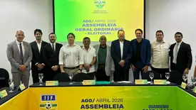 Robert Brown é aclamado e seguirá na presidência da FFP (Foto: Conecta Piauí)