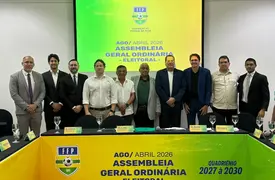 Robert Brown é aclamado e seguirá na presidência da FFP (Foto: Conecta Piauí)