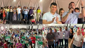 Rubens Vieira reúne mil lideranças em café da manhã político em Parnaíba (Foto: Reprodução)