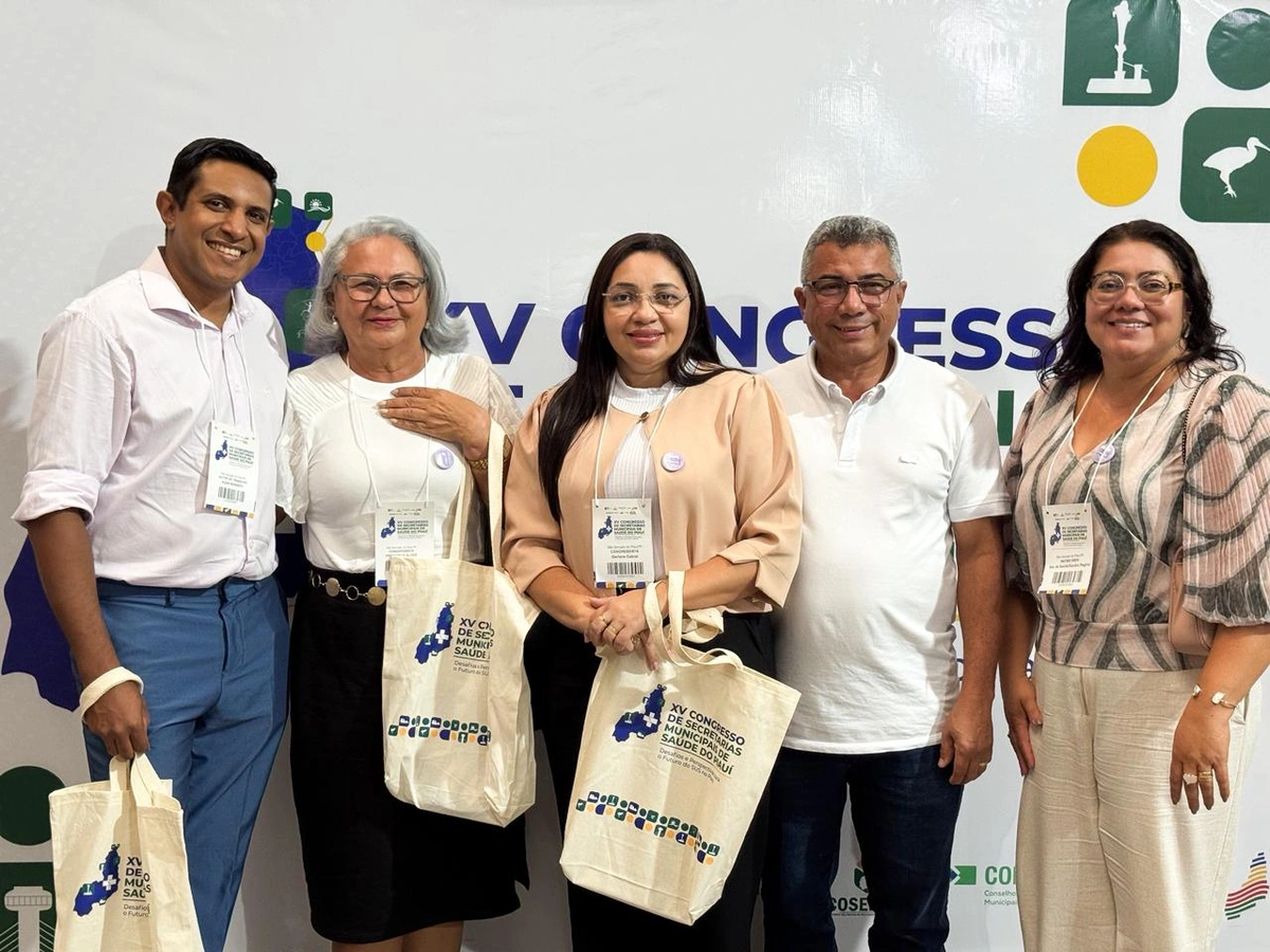 São Gonçalo do Piauí participa de congresso de saúde em Teresina