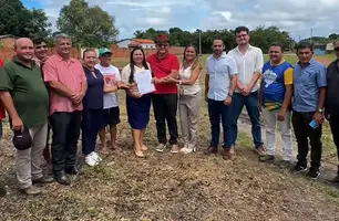 São João do Arraial assina ordem de serviço para construção de nova creche (Foto: Reprodução/Redes Sociais)