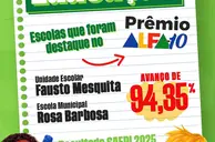 São João do Arraial lidera no Território dos Cocais com destaque no Prêmio Alfa-10