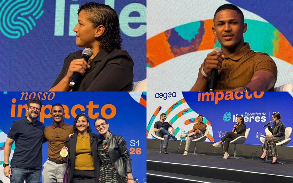 Sarah Menezes destaca liderança e impacto social em encontro da AEGEA