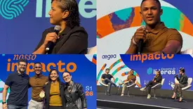 Sarah Menezes destaca liderança e impacto social em encontro da AEGEA (Foto: Reprodução)