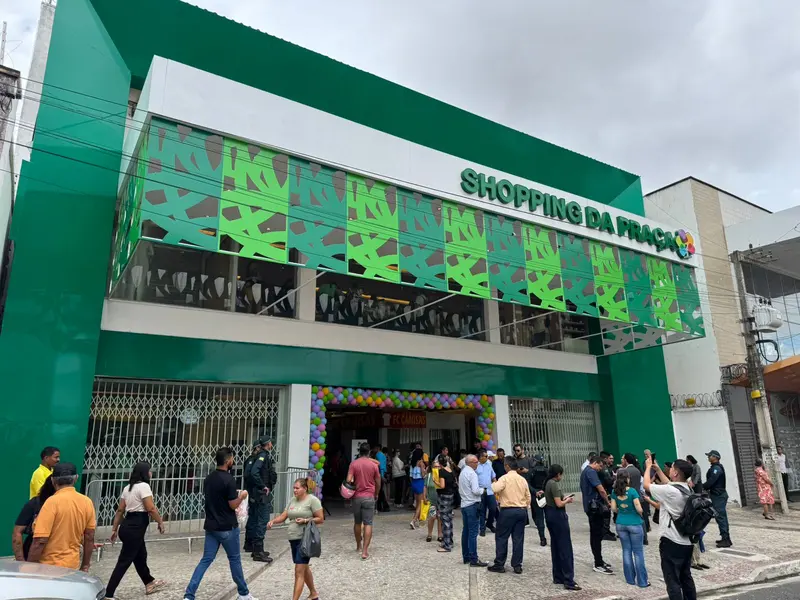 Shopping da Praça Pedro II é inaugurado e fortalece Centro de Teresina