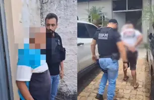 SSP-PI cumpre dois mandados de prisão por estupro de vulnerável em Teresina (Foto: Reprodução)