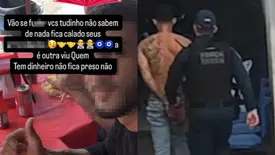 Suspeito de assalto é preso novamente após deboche nas redes sociais em Teresina (Foto: Reprodução)