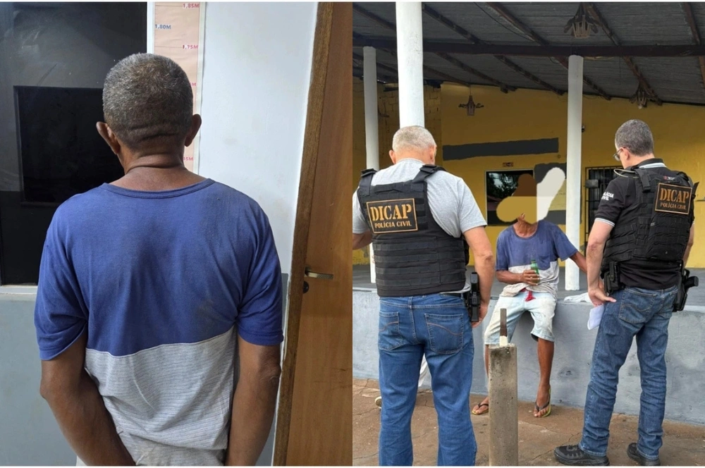 Suspeito de estuprar as filhas e ameaçar envenená-las é preso em Teresina