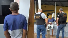 Suspeito de estuprar as filhas e ameaçar envenená-las é preso em Teresina (Foto: Reprodução/Polícia Civil)