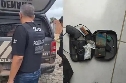 Suspeito de integrar facção é preso com arma e drogas na zona Leste de Teresina