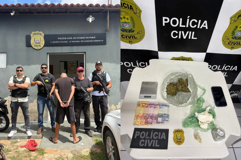 Suspeito de repassar nota falsa é preso com drogas em São Raimundo Nonato