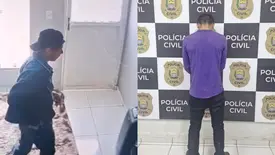 Suspeito de série de furtos é preso na zona Sudeste de Teresina (Foto: Reprodução)